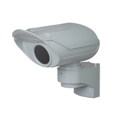 PRO-E-18WH Détecteur extérieur PIR volumétrique, portée 27m x 30m, zone d`aplomb -1m/+8m, autoprotégé, antimasquage, chauffage                 