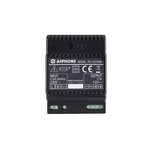PS-1225DM Aiphone PS-1225DM Module d`alimentation, 230VAC/12VCC, 2.5A