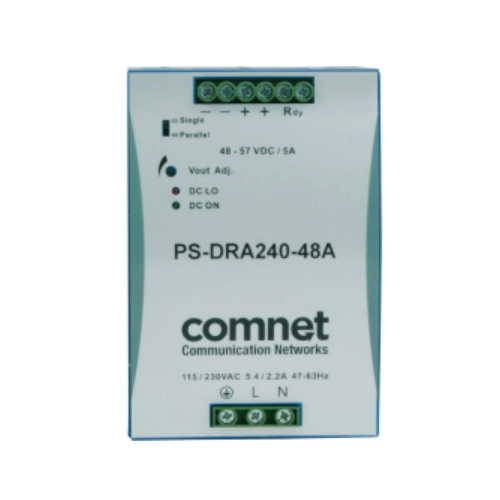 PS-DRA240-48A <div itemprop="description"> Alimentation Video 48v 240w DIN Rail Tem</div>