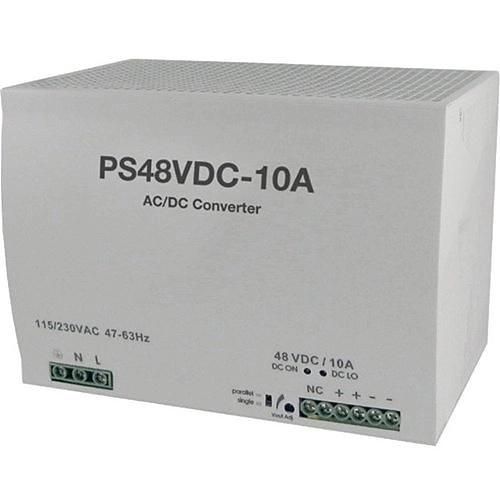 PS48VDC-10A 48VDC 480W Din Rail Industrial Grade PSU
