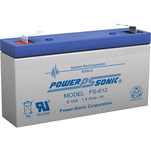 PS612 BATTERIE ETANCHE AU PLOMB  6V1,3Ah VRLA