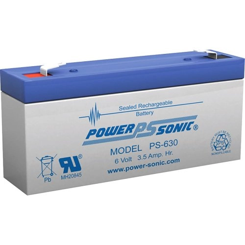 PS630 BATTERIE SLA BATTERIE PLOMB SLA 6V 3.4AH