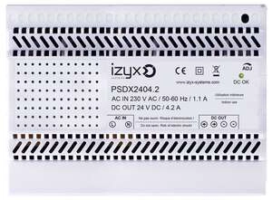 PSDX2404.2 <div itemprop="description"> ALIMENTATION RAIL DIN 100-240V AC / 24V DC / 4.2A 7 MODULES</div>