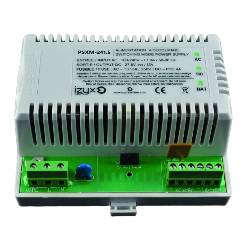 PSXM2415 <div itemprop="description"> MODULE ALIMENTATION CHARGEUR 100-240V AC / 24V DC / 1.5A</div>