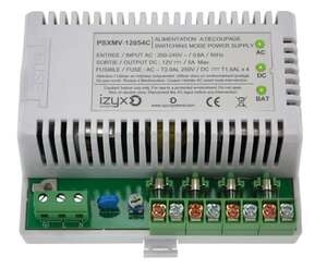 PSXMV-12054C <div itemprop="description"> ALIMENTATION CHARGEUR MULTIVOIES DIN 12VDC 5A 4 VOIES</div>