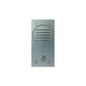 					R203-0001 INTERPHONE AUDIO 1 BOUTON INOX ENCASTRABLE - RACCORD. CARTE RELAIS