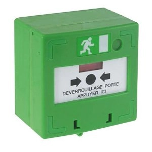 RCP300G <div itemprop="description"> DECLENCHEUR MANUEL VERT 3 CONTACTS</div>