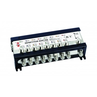 REP910 <div itemprop="description"> REPARTITEUR QUATTRO 9E/2X9S - 5DB POUR MULTISWITCH CMTMV9XX</div>