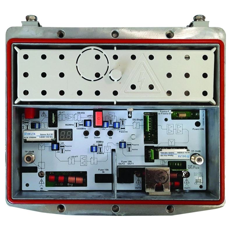 RLHD41R <div itemprop="description"> AMPLI CATV C3 48V 30/40DB NS 124DB VR ACT/PASS</div>