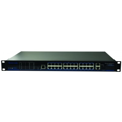 S42424B0 <div itemprop="description"> SWITCH MANAGEABLE 370W 24x100MB POE+ ET 2x1000MB + 1SFP</div>