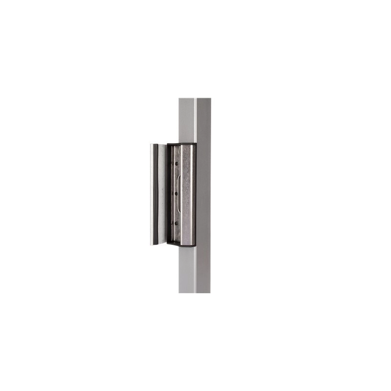 SAKLALUMQF <div itemprop="description"> GACHE DE SERRURE DE PORTAIL BATTANT / COLORIS ALU</div>