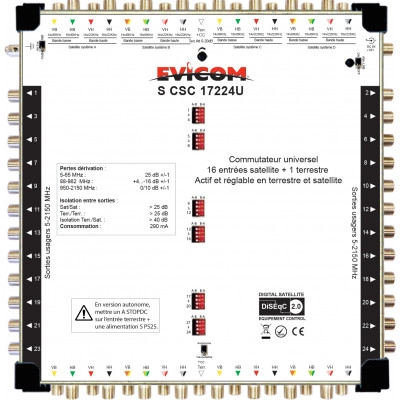 SCSC17224 <div itemprop="description"> COMMUTATEUR MANAGER CASCADABLE 17E/24S ACTIF +VR</div>