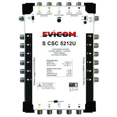 SCSC5212U <div itemprop="description"> COMMUTATEUR AUTONOME 5E/12S</div>