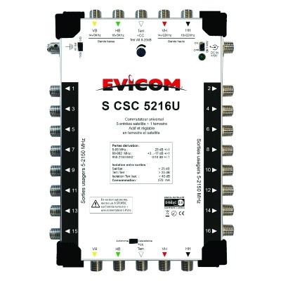 SCSC5216U <div itemprop="description"> COMMUTATEUR AUTONOME 5E/16S</div>