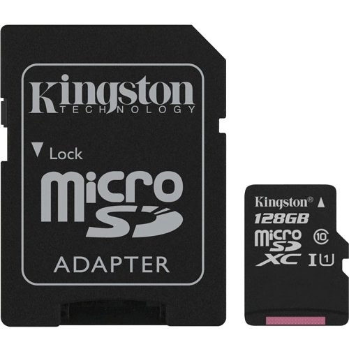 SDCS-128GB STOCKAGE ACC Micro SD Card 128Go