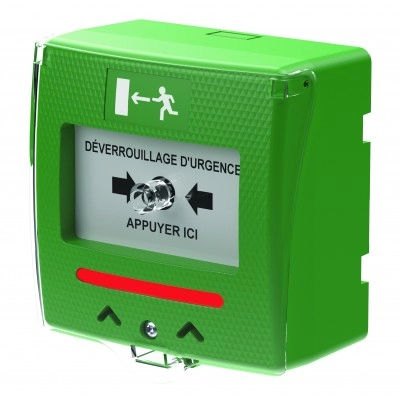 SHOKV3 <div itemprop="description"> DECLENCHEUR MANUEL VERT 2 CONTACTS +BUZZER +LED +CAPOT</div>