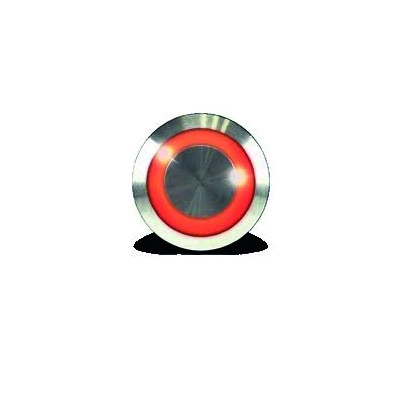 SS19B12 <div itemprop="description"> BOUTON POUSSOIR SEUL LUMINEUX BLEU DIAM. 19 MM. CONTACT NO+N</div>