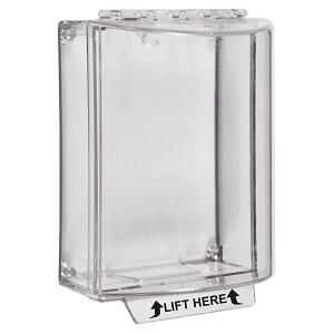 					STI-13100NC < >STI Universal Stopper Couverture de Sécurité pour Poste avertisseur - Intérieur, Extérieur - Polycarbonate - Chrystal claire</>