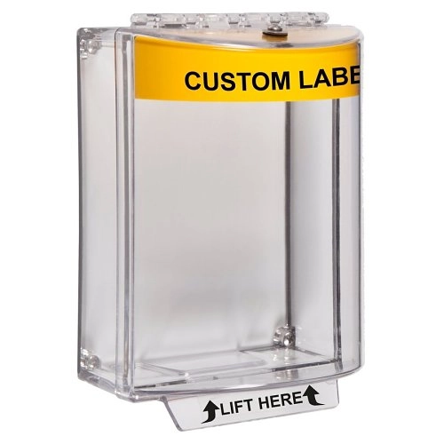 STI-13110CY <div itemprop="description">STI Universal Stopper Couverture de Sécurité pour Poste avertisseur - Intérieur, Extérieur - Polycarbonate - Jaune</div>