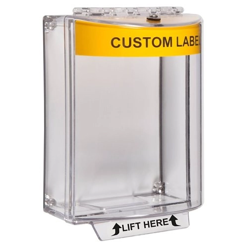 STI-13120CY <div itemprop="description">STI Universal Stopper Couverture de Sécurité pour Poste avertisseur - Intérieur, Extérieur - Polycarbonate - Jaune</div>
