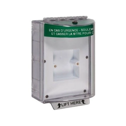 STI-13610EG-FR <div itemprop="description">Accessoire Boitier Coque Verte Étiq.Urg</div>