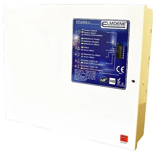 STV2405-C <div itemprop="description">A.E.S. Alimentation 24v 5a Nf-508: Nf-Ssi Sous Coffret C Elmdene</div>
