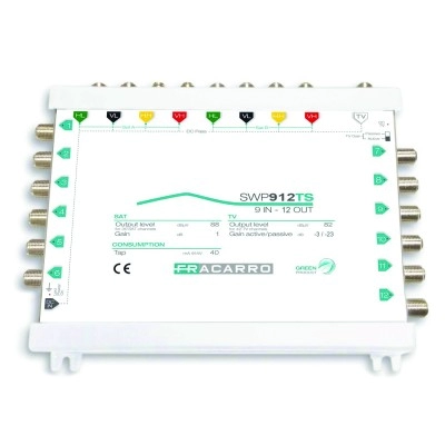 SWP916TS <div itemprop="description"> COMMUTATEUR COMPACT 9E/16S (2 SAT + TERRESTRE ACTIF)</div>