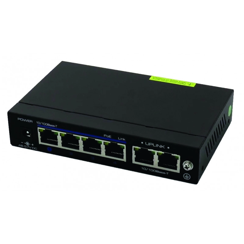 SWPOE4 <div itemprop="description"> SWITCH 4 PORTS POE + 2 PORTS - HOMOLOGUE.</div>