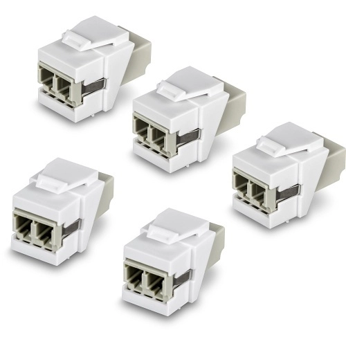 					TC-K05LC TRENDnet TC-K05LC Coupleurs Keystone LC Duplex en fibre optique, Lot de 5