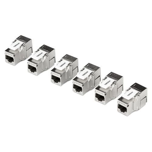 					TC-K06C6A TRENDnet TC-K06C6A Prise Keystone blindée Cat6A, Lot de 6
