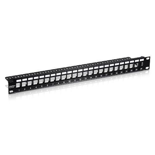 					TC-KP24 TRENDnet TC-KP24 Panneau de raccordement 1U 24 ports Keystone vierges
