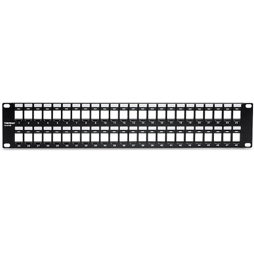 					TC-KP48 TRENDnet TC-KP48 Panneau de raccordement HD 2U 48 ports Keystone vierges