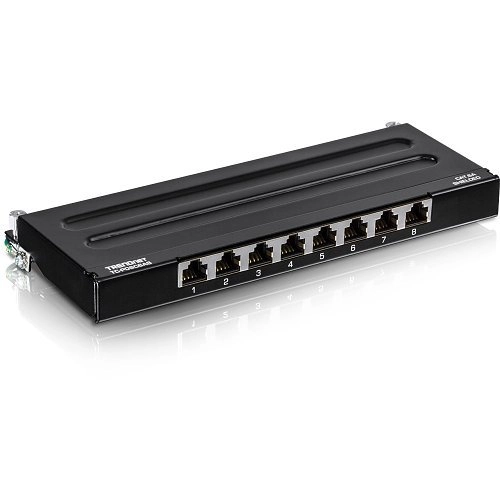 					TC-P08C6 TRENDnet TC-P08C6 Panneau de raccordement non blindé CAT6 à 8 ports