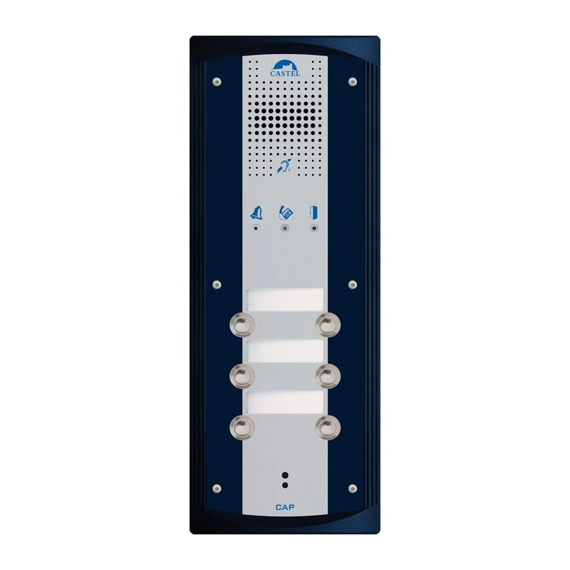 TCAPH6B PORTIER AUDIO 6 BOUTONS D`APPEL CONFORME LOI HANDICAP