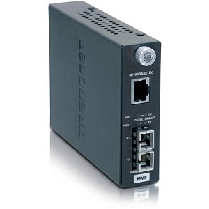 TFC-110MSC <div itemprop="description">Convertisseur de Média/Transceiver TRENDnet TFC-110MSC - Nouveau - 2 Port(s) - 1 x Réseau (RJ-45) - 1 x SC - 100Base-FX, 10/100Base-TX - 2 km</div>