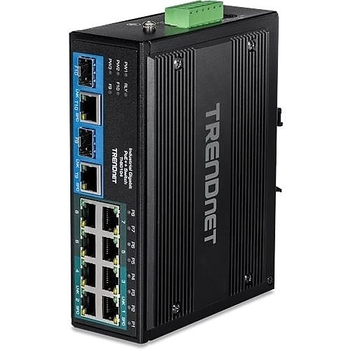 TI-BG104 10-Port Industrial Gbit PoE++ Switch
