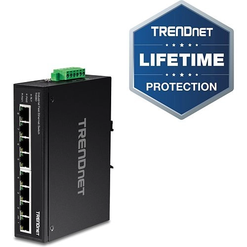 TI-E80 <div itemprop="description">Commutateur Ethernet TRENDnet TI-E80 8 Ports - Nouveau - 2 Couche supportée - Paire torsadée - Montage sur rail DIN</div>