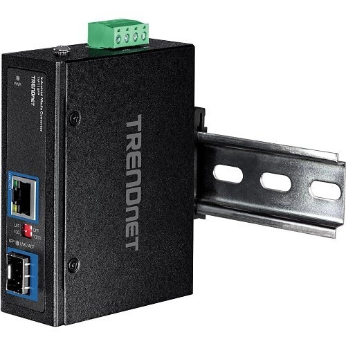 TI-F11SFP <div itemprop="description">Convertisseur de Média/Transceiver TRENDnet TI-F11SFP - 1 Port(s) - 1 x Réseau (RJ-45) - Fibre Optique, Paire torsadée - Multimode, Mode simple (Singl</div>