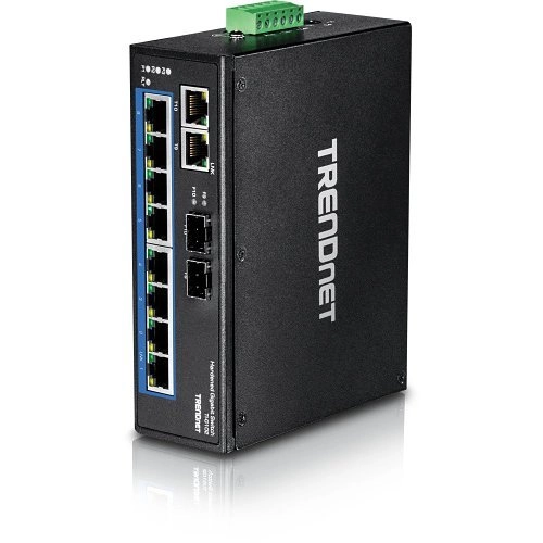 TI-G102 <div itemprop="description">Commutateur Ethernet TRENDnet TI-G102 10 Ports - Nouveau - 2 Couche supportée - Modulaire - Paire torsadée, Fibre Optique - Fixation au mur, Montage s</div>