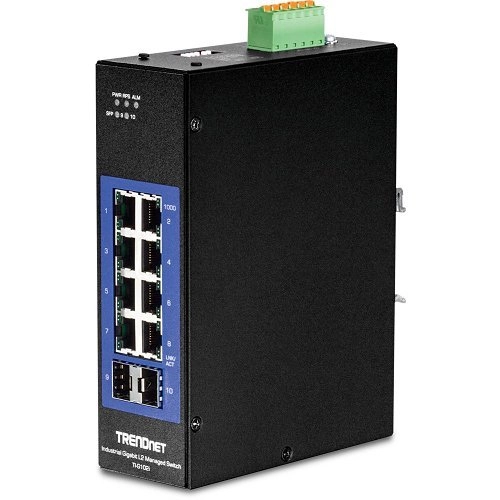 TI-G102I <div itemprop="description">Commutateur Ethernet TRENDnet TI-G102I 10 Ports Gérable - Nouveau - 2 Couche supportée - Modulaire - Paire torsadée, Fibre Optique - Montage sur rail </div>