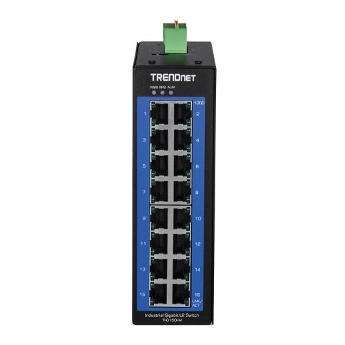 TI-G160I-M 16-Port Industrial Gbit L2 Switch