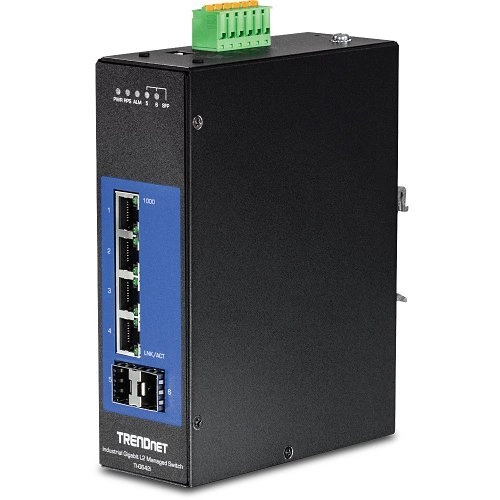TI-G642I <div itemprop="description">Commutateur Ethernet TRENDnet TI-G642i 6 Ports Gérable - Nouveau - 2 Couche supportée - Modulaire - Paire torsadée, Fibre Optique - Montage sur rail D</div>