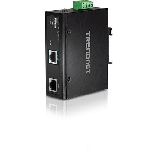 TI-IG90 <div itemprop="description">Injecteur POE TRENDnet TI-IG90 - 56 V DC Entrée - 90 W - Montable sur rail DIN/mur</div>