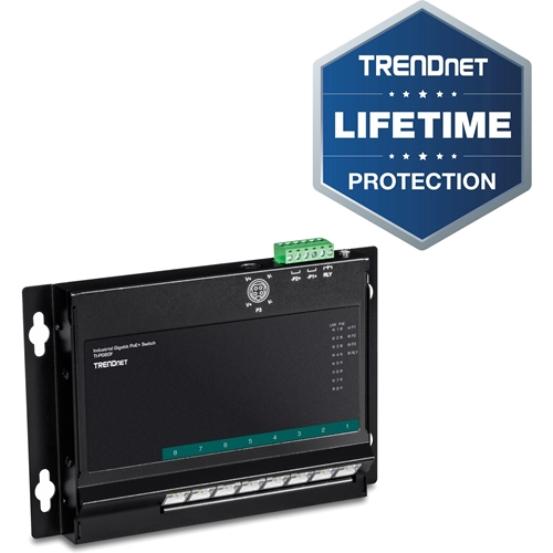 TI-PG80F <div itemprop="description">Commutateur Ethernet TRENDnet TI-PG80F 8 Ports - Nouveau - 2 Couche supportée - Paire torsadée - Montage sur rail DIN, Fixation au mur</div>