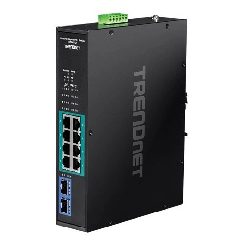 TI-PGM102 10-port Industrial Gbit PoE+ Switch