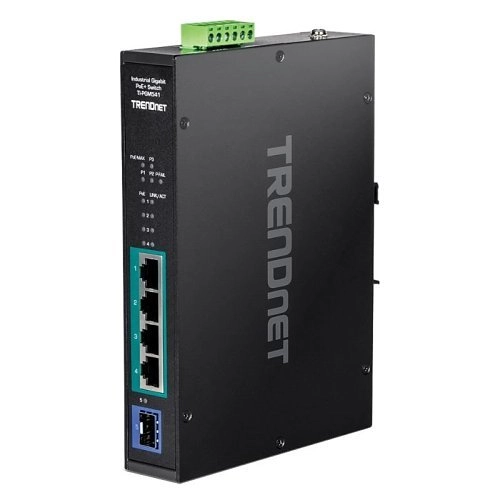 TI-PGM541 5-port Industrial Gbit PoE+ Switch