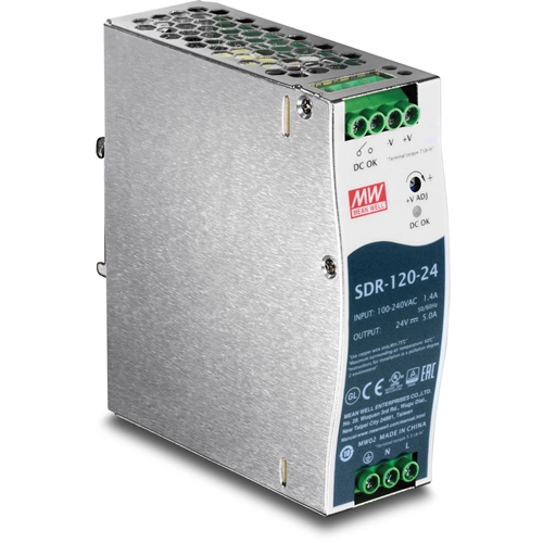 TI-S12024 <div itemprop="description">Syst&egrave;me d`alimentation TRENDnet - Rail DIN - 24 V DC Sortie - 91% Efficacité</div>