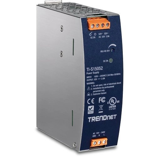TI-S15052 150W, 52V DC, 2.89A AC to DC PS w/ PFC