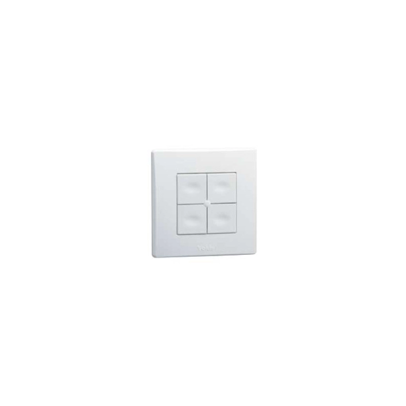 TLM4T45 <div itemprop="description"> TELECOMMANDE MURALE 4 Touches 45x45</div>