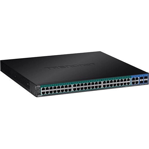 TPE-5240WS <div itemprop="description">Commutateur Ethernet TRENDnet TPE-5240WS 52 Ports Gérable - Nouveau - 2 Couche supportée - Modulaire - Paire torsadée, Fibre Optique - 1U Haut - Monta</div>